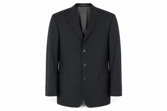 Pierre Cardin Grey Men's Long Blazer 44L Striped