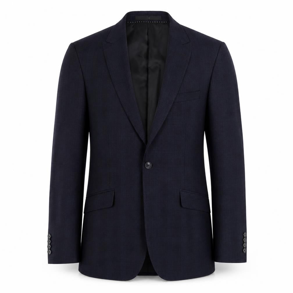 Kin by John Lewis Men's Blue Check Slim Fit Blazer 36R