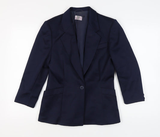 Jenni Barnes Women's Blue Blazer Size 12