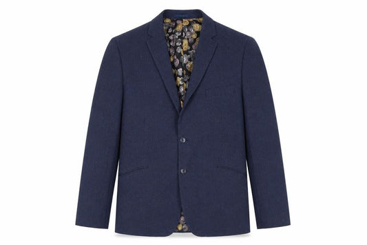 Feraud Men's Blue Blazer Jacket, Size 48
