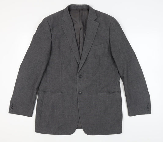 Jack Reid Men's Grey 42 Long Blazer, BHS Exclusive