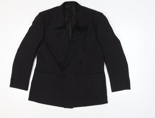 Varteks Men's Black Formal Blazer, Size 42S