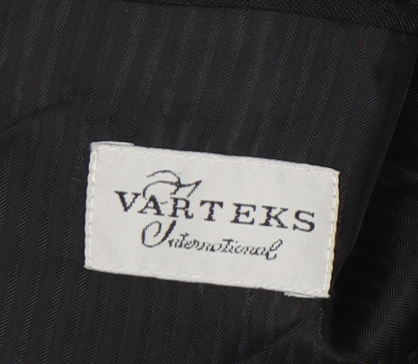 Varteks Men's Black Formal Blazer, Size 42S