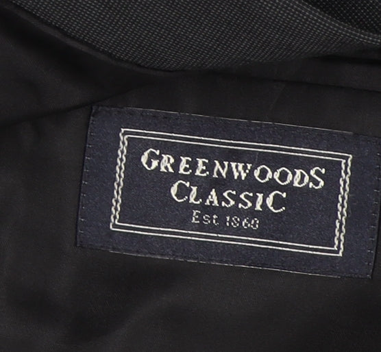 Greenwoods Classic Men's Grey Blazer 38 Regular Jacket