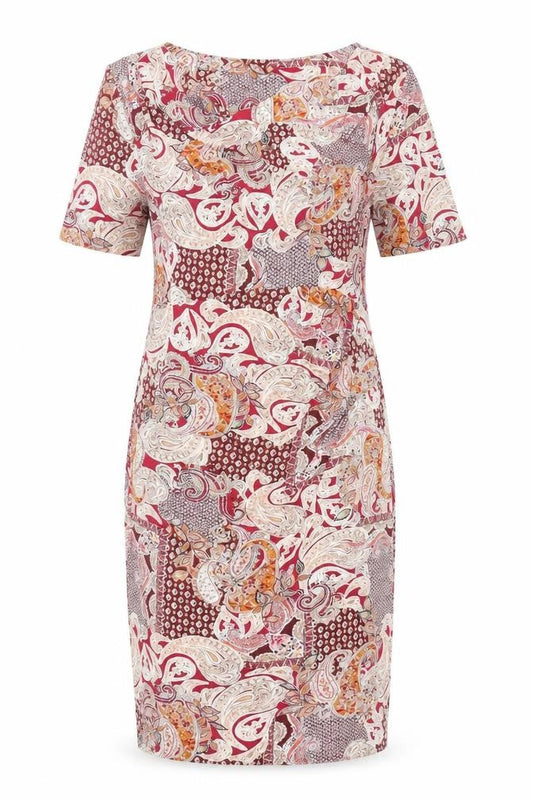 Marks & Spencer Women's Multicoloured Paisley Sheath Dress 14