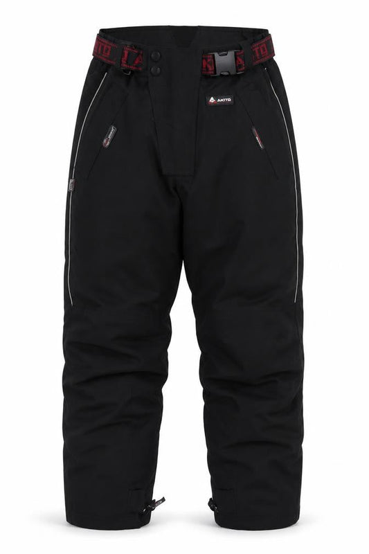 Akito Men's Black Waterproof Snow Pants 2XS