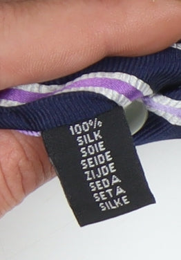 Berwin & Berwin Men's Blue Striped Silk Tie