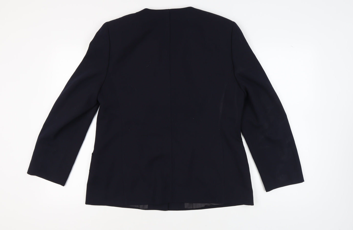Bianca Women's Black Blazer Size 16 Classic