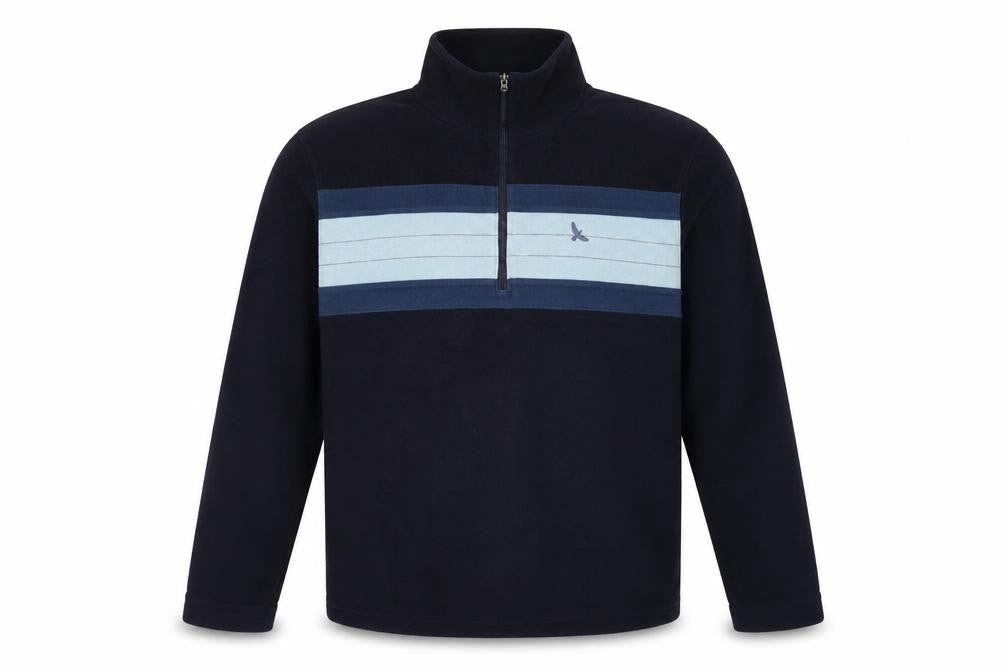 Hawkshead Men's Black XL 1/2 Zip Fleece Sweatshirt