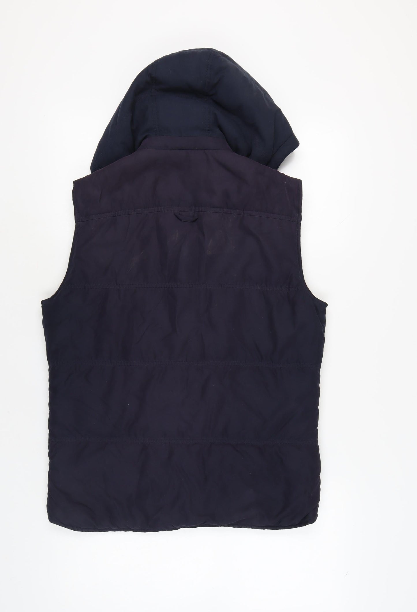 Springfield Men's Blue Hooded Waistcoat M