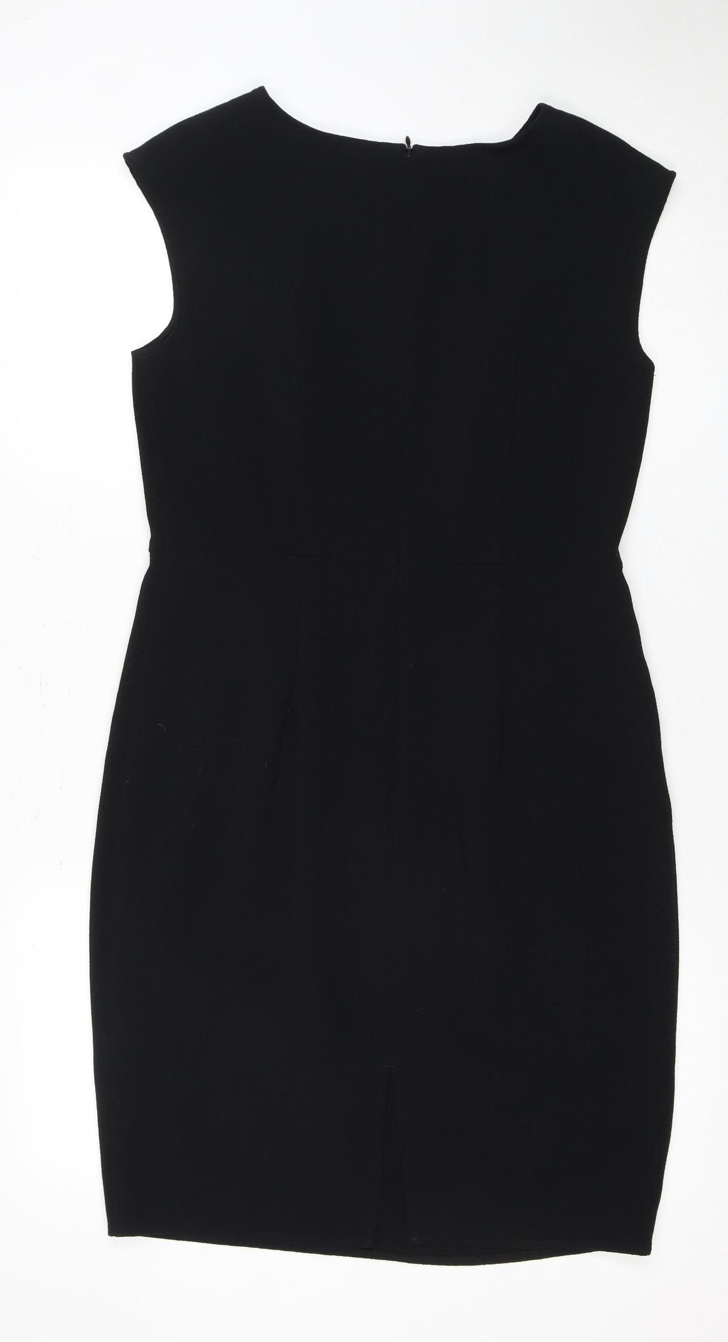 Marks and Spencer Women's Black Sheath Dress, Size 12