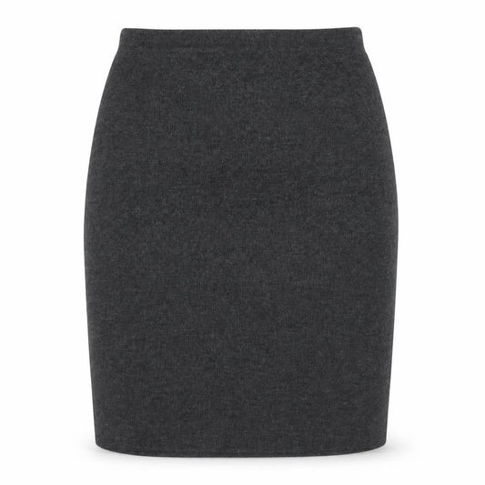 Country Casuals Women's Grey Wool Pencil Skirt M