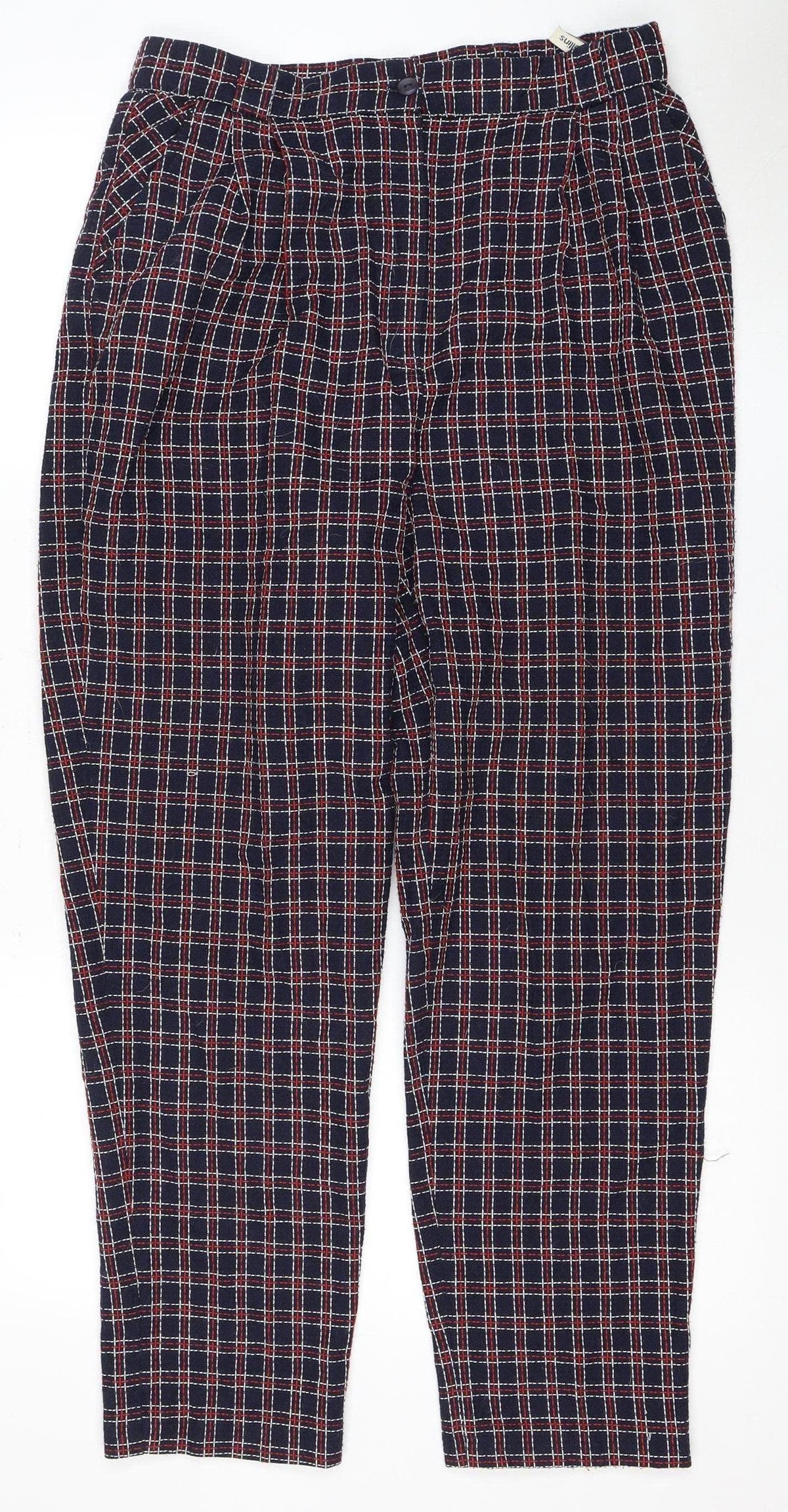 AG Resort Women's Check Trousers Size 14