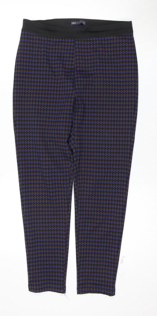 Marks and Spencer Women’s Houndstooth Trousers