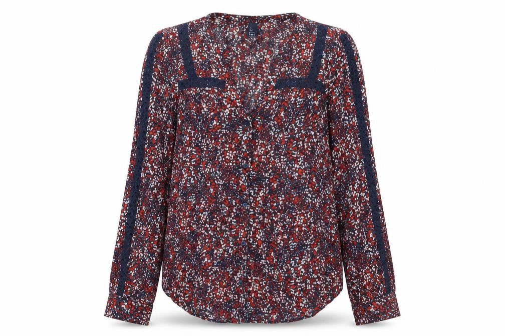 Gap Women's Multicoloured Floral Blouse S