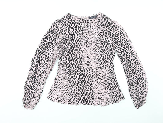 Marks and Spencer Women's Multicoloured Blouse Size 10