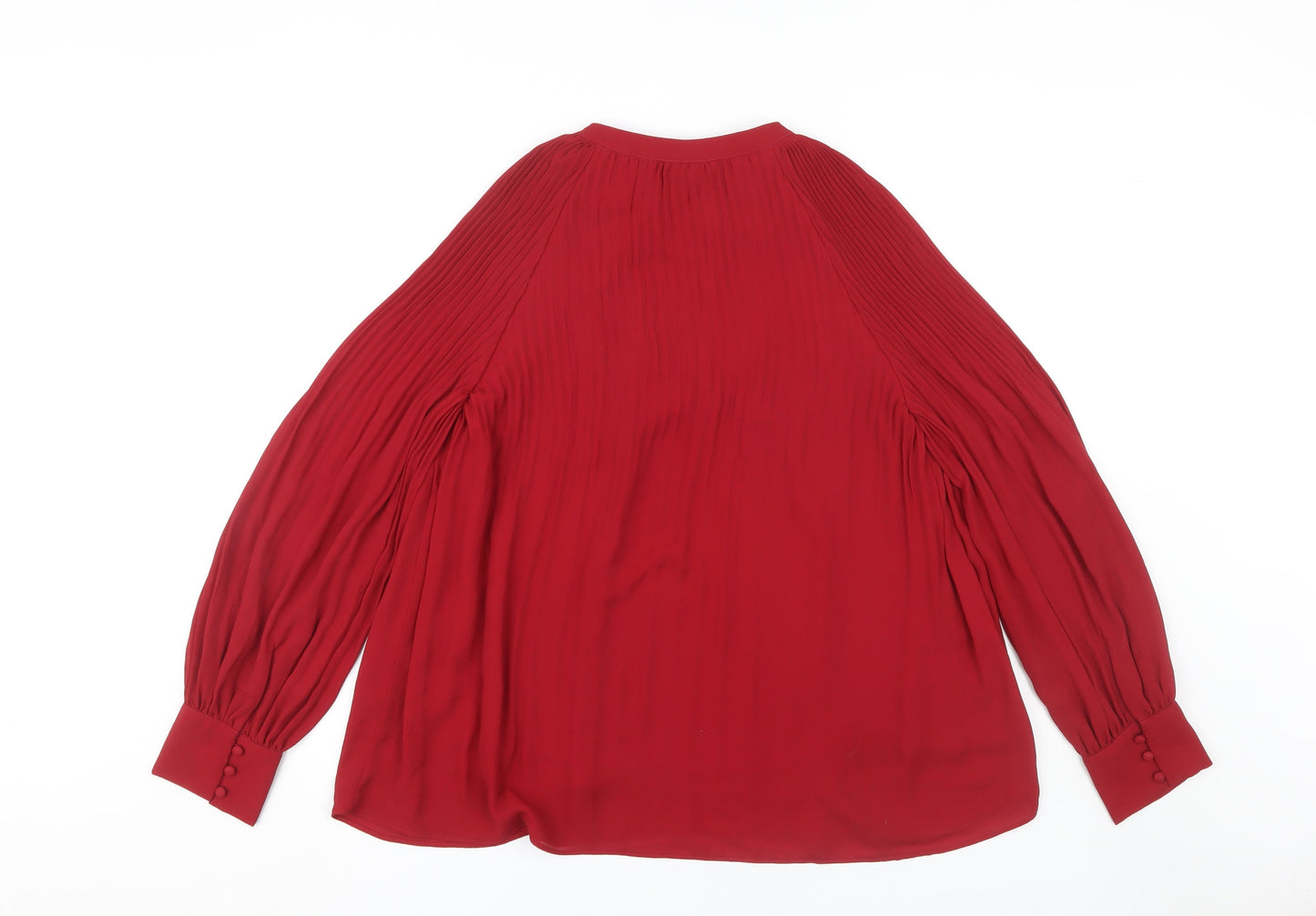 Crew Clothing Company Women's Red Blouse, Size 14