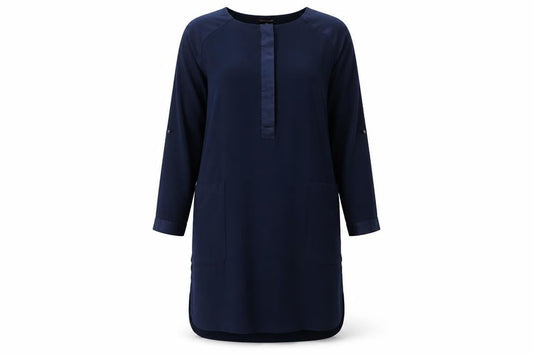 Warehouse Women's Blue Dress Size 16 with Pockets