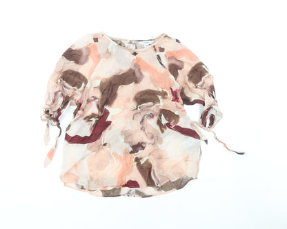 Next Women's Multicoloured Floral Blouse Size 10