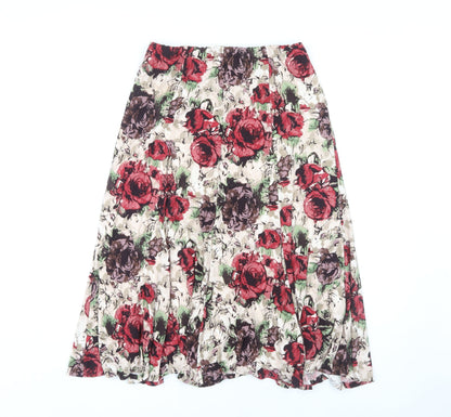 Country Casuals Women's Multicoloured Floral Skirt S