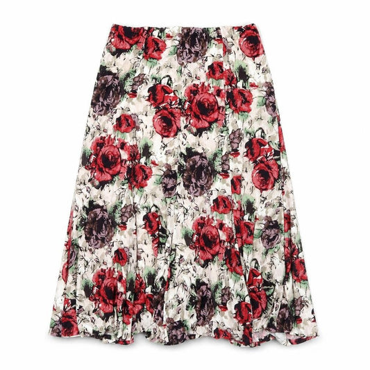 Country Casuals Women's Multicoloured Floral Skirt S