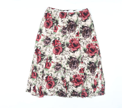 Country Casuals Women's Multicoloured Floral Skirt S