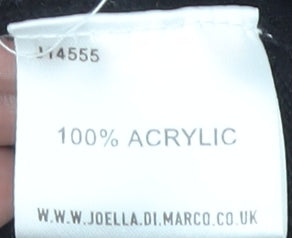 Joella Di Marco Women's Black Pullover Jumper Size S