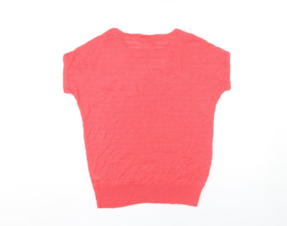 Wallis Women’s Red Short Sleeve Top Size S