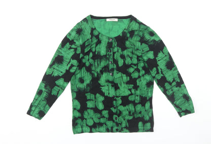 Precis Petite Women's Green XS Cardigan