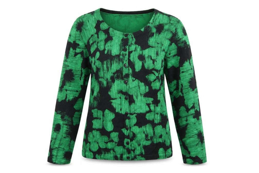 Precis Petite Women's Green XS Cardigan