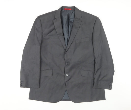 Burton Men's Grey Blazer Jacket Size 44S, Business Casual
