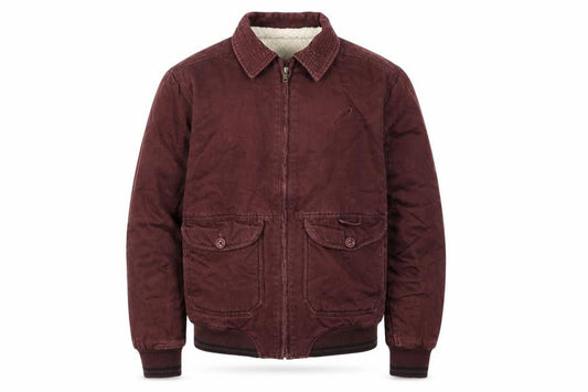 Publish Men's Red Bomber Jacket Size N for Autumn/Winter