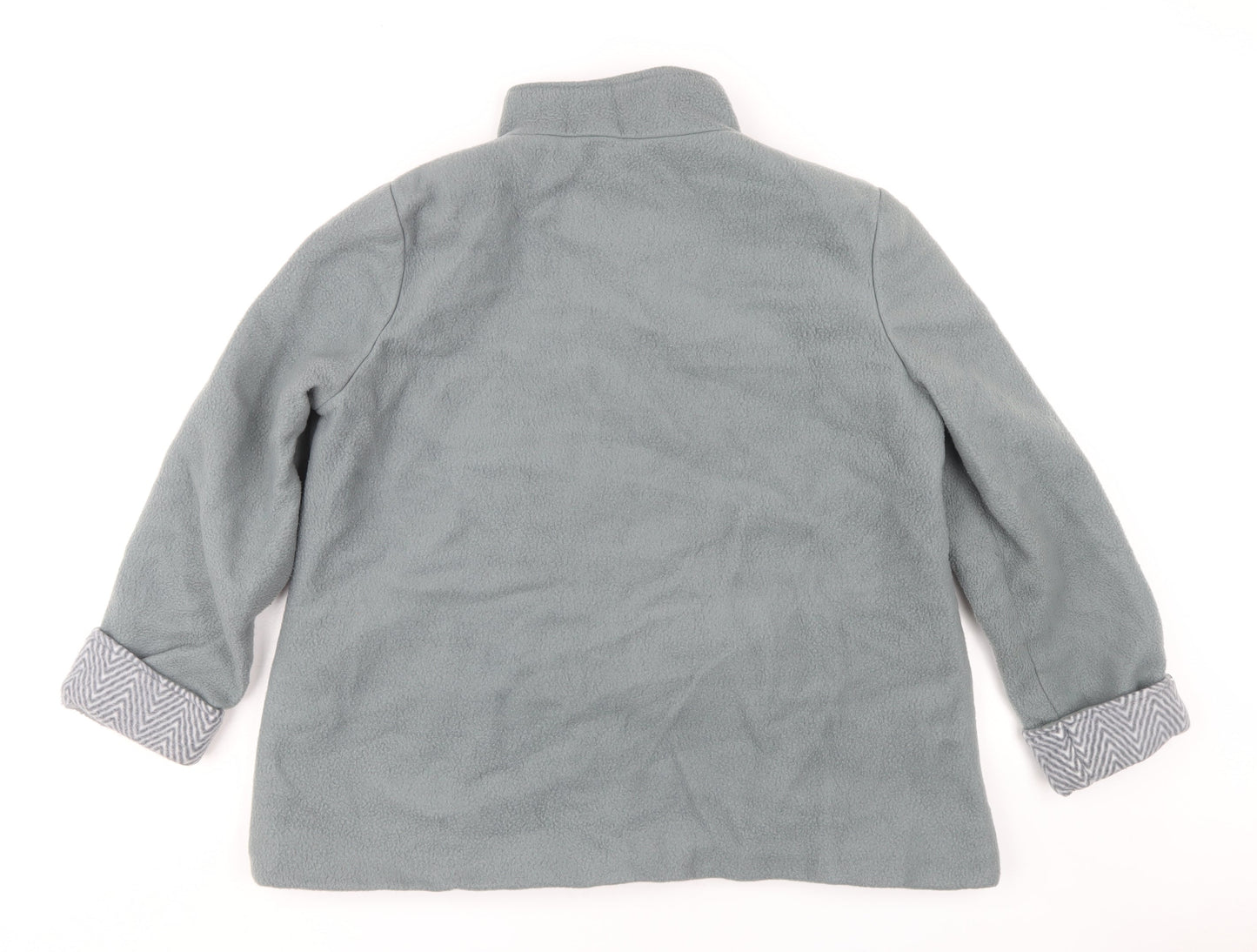 Anne de Lancay Women's Grey Fleece Jacket L
