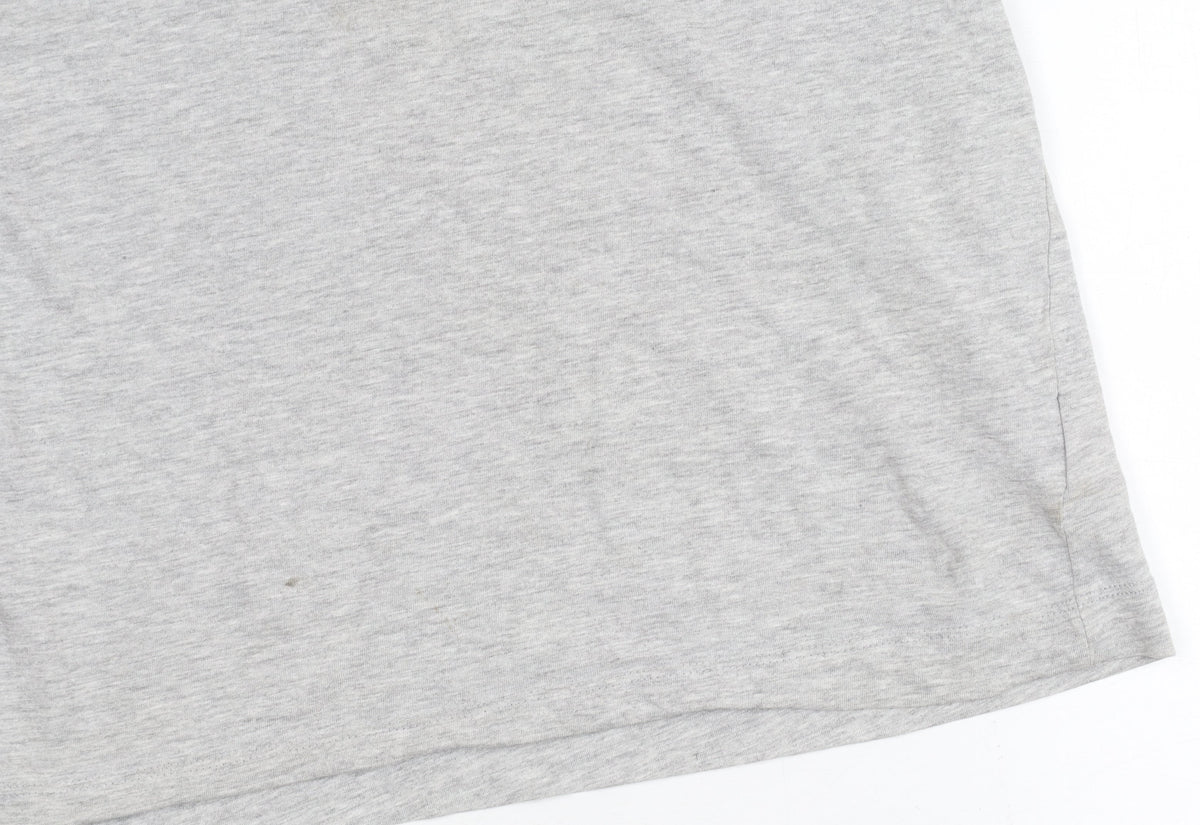 Slazenger Boys Grey T-Shirt, 11-12 Years, Casual, Short Sleeve