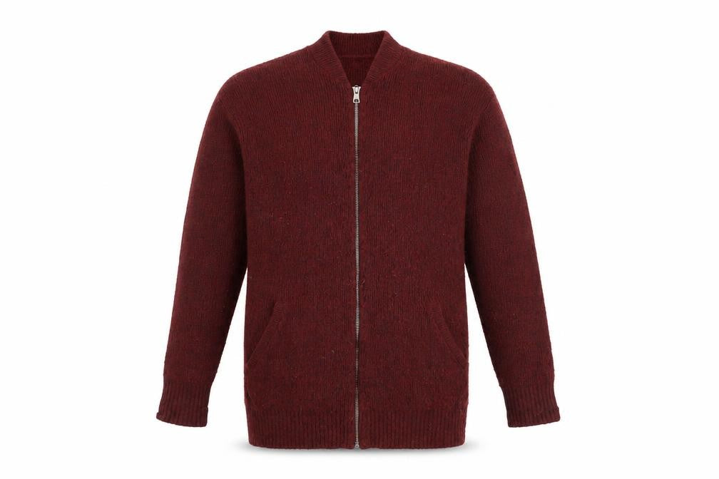 Levi's Red Full Zip Men's Jumper XS - Warm & Stylish