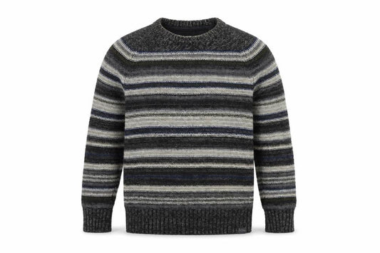 FatFace Men's Multicoloured Striped S Pullover