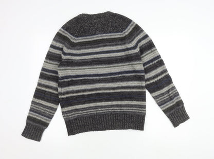 FatFace Men's Multicoloured Striped S Pullover