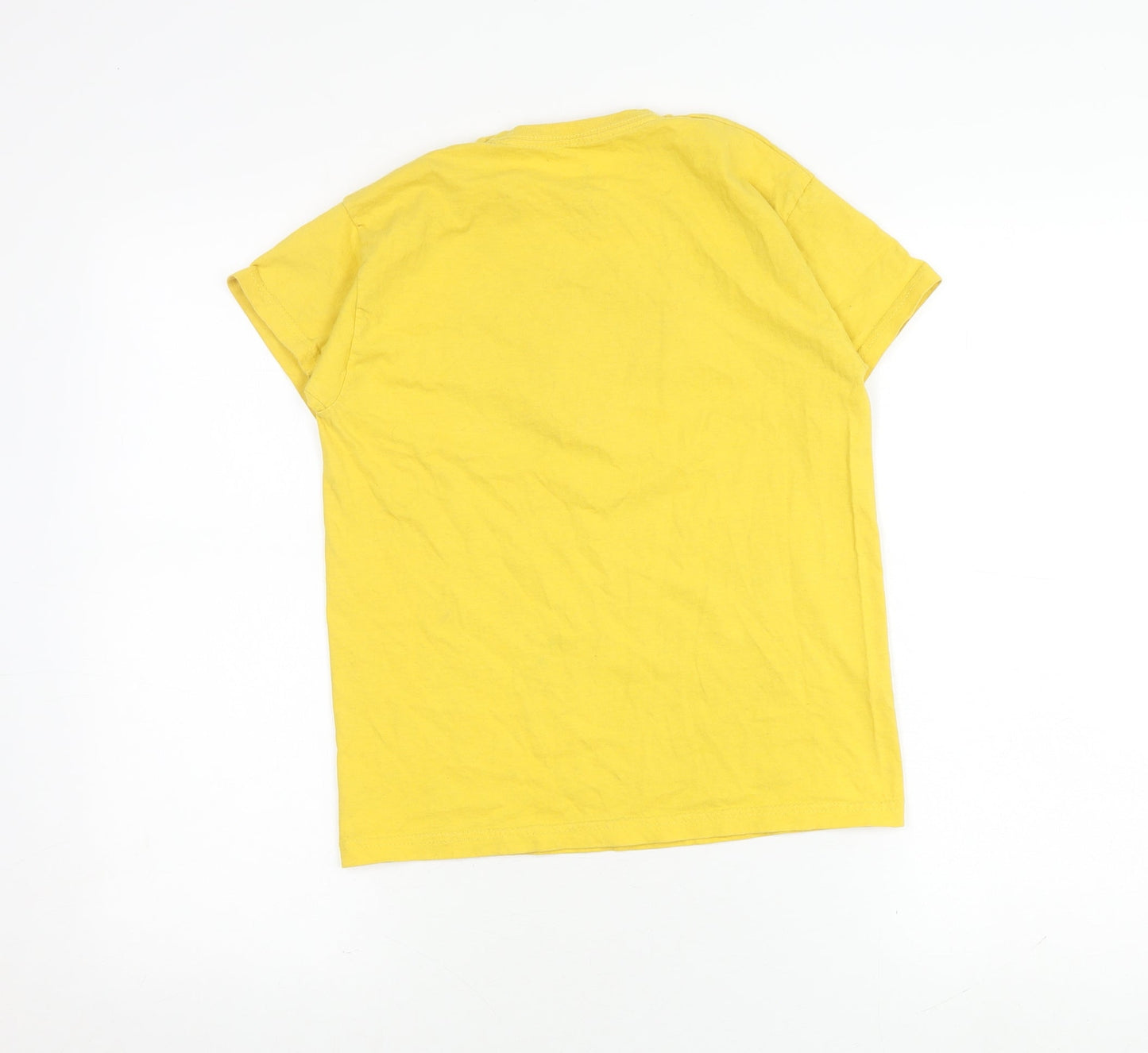 NBA Yellow T-Shirt Lakers Sports M Casual