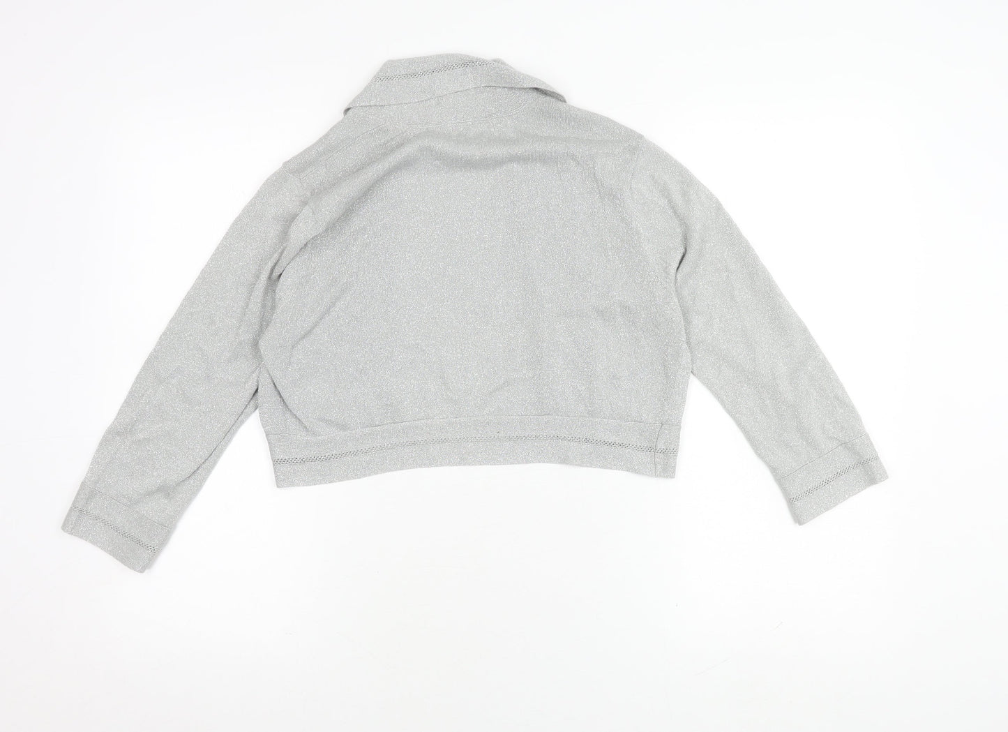 Monsoon Women’s Grey Shrug M - Knit Long Sleeve