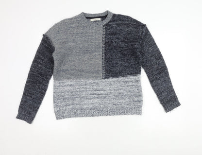 Maison de Nimes Women's Grey Pullover Jumper Size 8