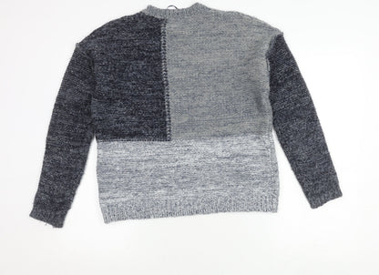 Maison de Nimes Women's Grey Pullover Jumper Size 8