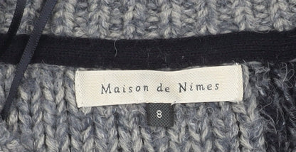 Maison de Nimes Women's Grey Pullover Jumper Size 8