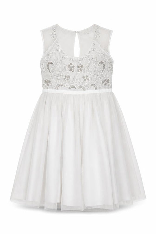 No.1 Jenny Packham Women's Ivory A-Line Dress Size 14