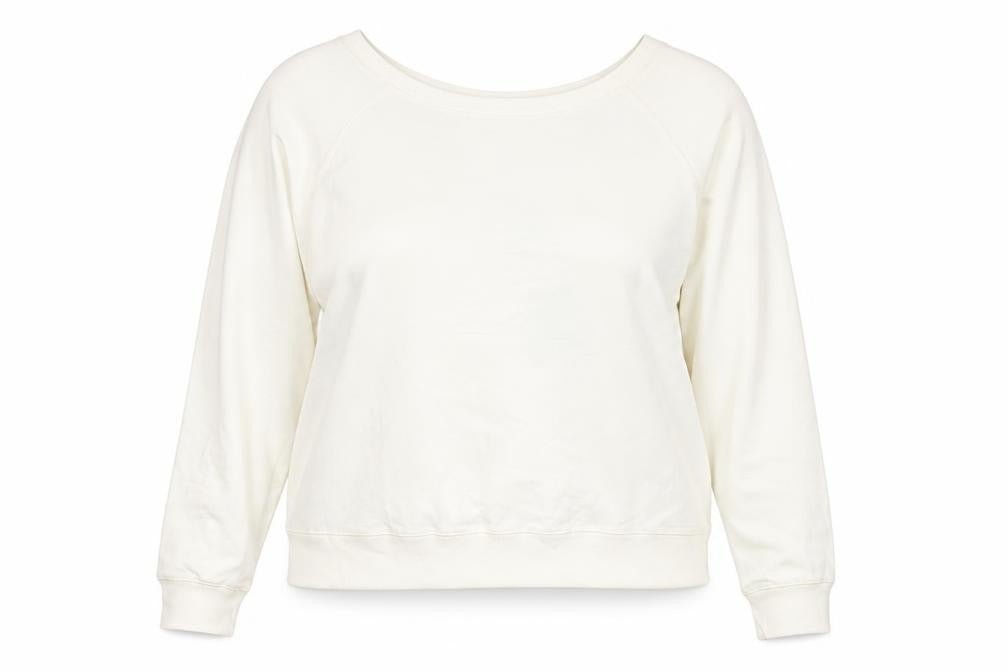 Golddigga Women's Ivory Pullover Sweatshirt Size 18