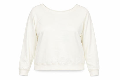 Golddigga Women's Ivory Pullover Sweatshirt Size 18
