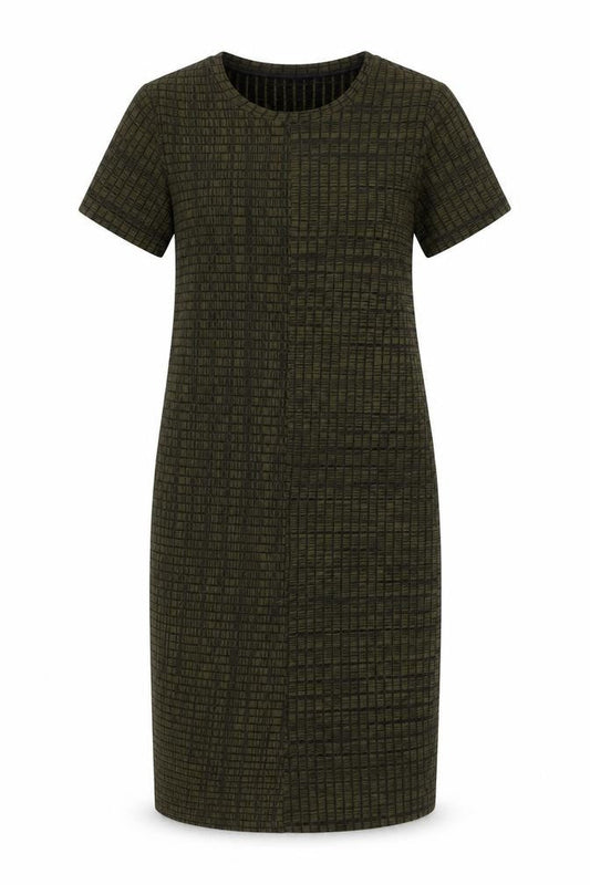 ASOS Women’s Green Check Midi Sheath Dress Size 10