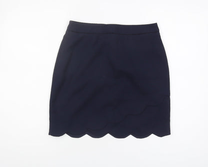 Oasis Women's Blue Pencil Skirt, Size 10