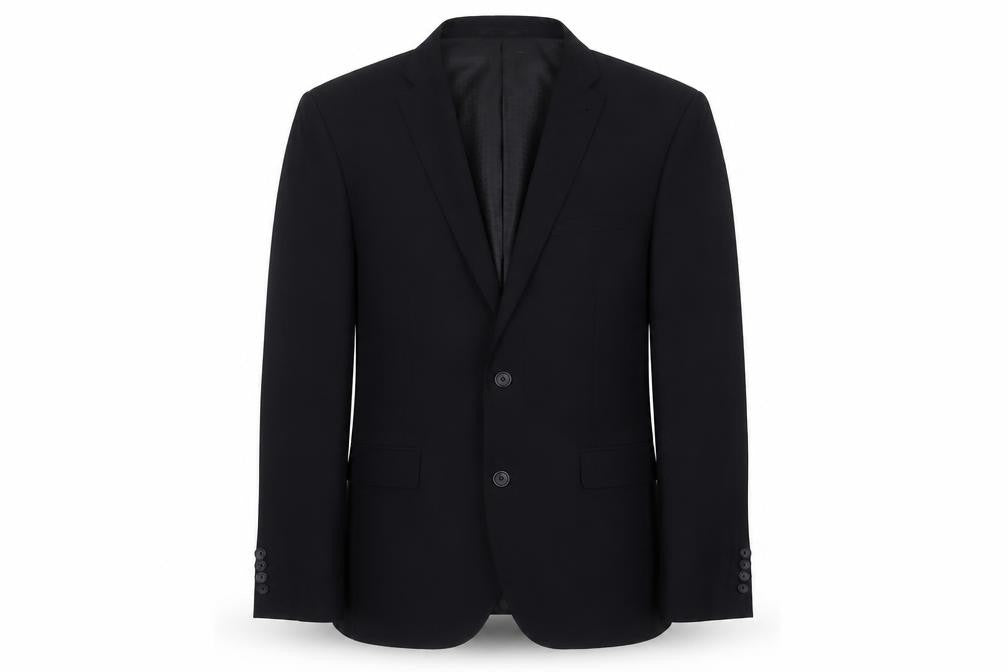 Next Men's Black Regular Fit Blazer 40R