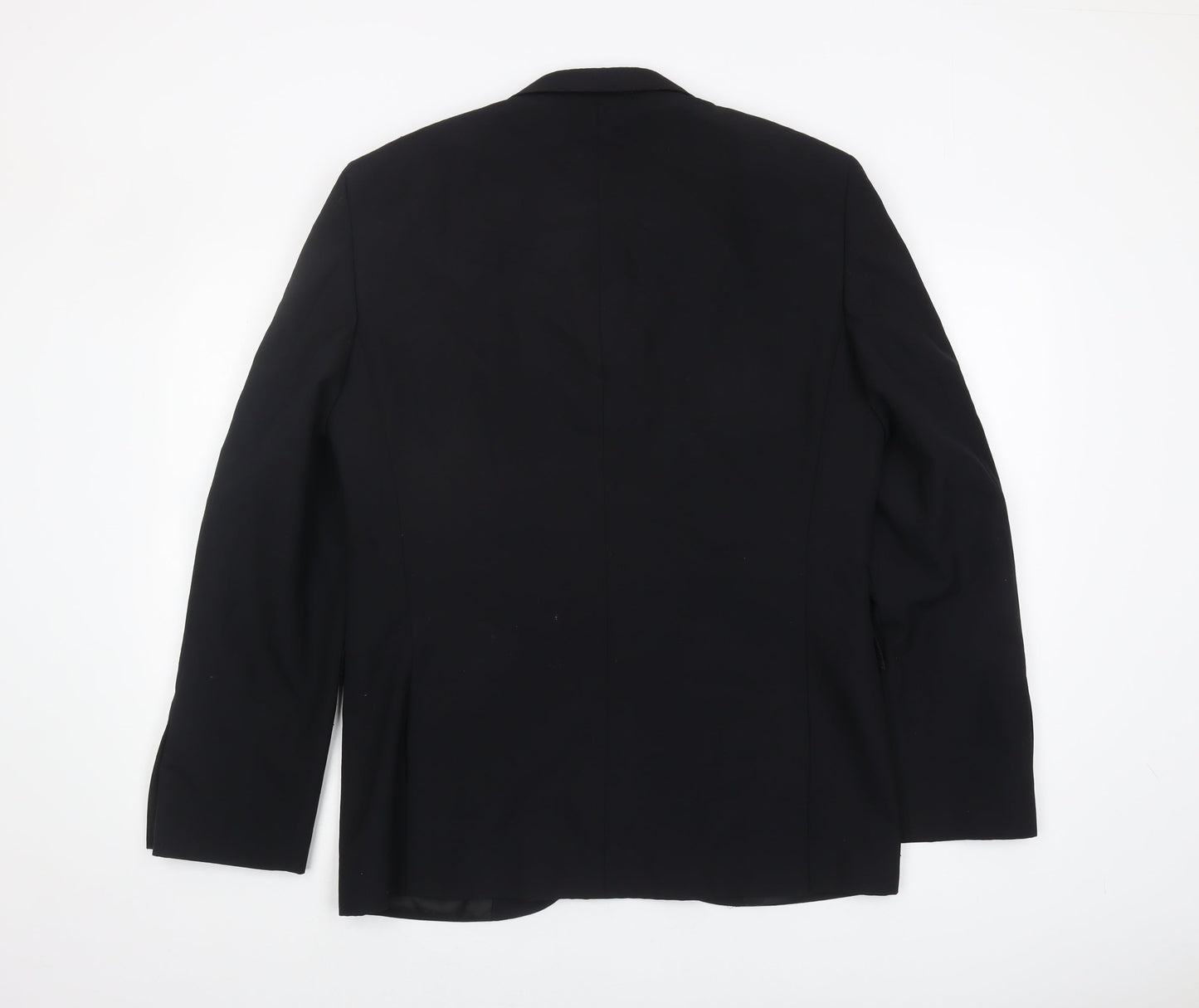Next Men's Black Regular Fit Blazer 40R