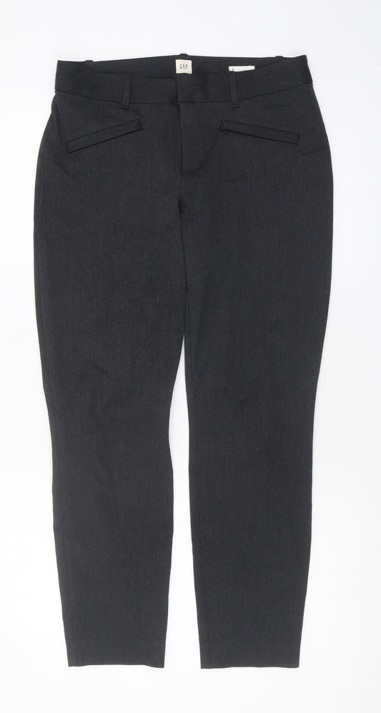 GAP Women's Black Curvy Skinny Ankle Trousers